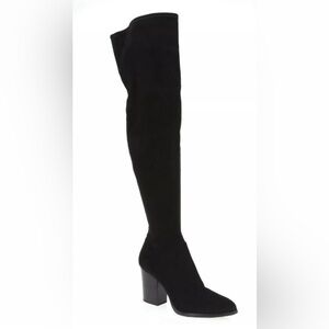 Marc Fisher limited knee high sued boots